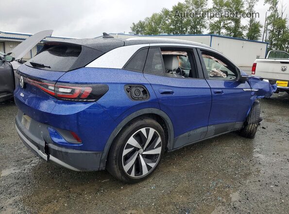 WVGKMPE24MP027288 2021 VOLKSWAGEN ID.4 Blue Задня права чверть