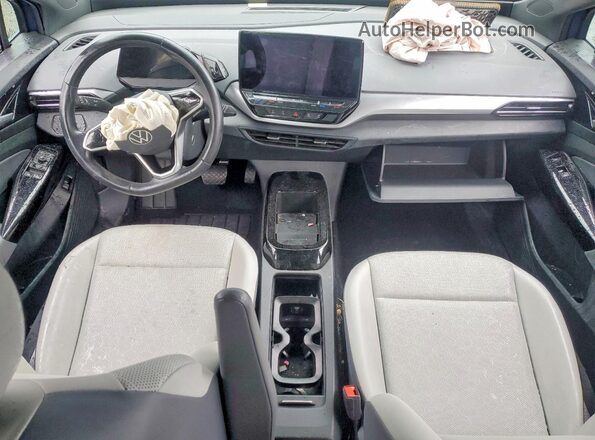 WVGKMPE24MP027288 2021 VOLKSWAGEN ID.4 Blue Вид панелі приладів