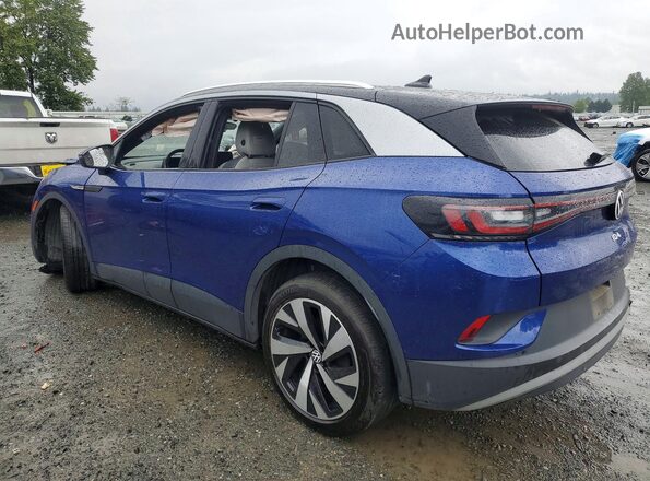 WVGKMPE24MP027288 2021 VOLKSWAGEN ID.4 Blue Задня ліва чверть