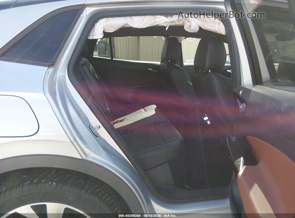 WVGKMPE28MP022515 2021 VOLKSWAGEN ID.4 Gray Widok naklejki z numerem VIN