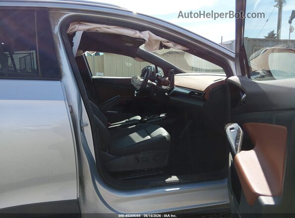 WVGKMPE28MP022515 2021 VOLKSWAGEN ID.4 Gray Widok wnętrza z przodu