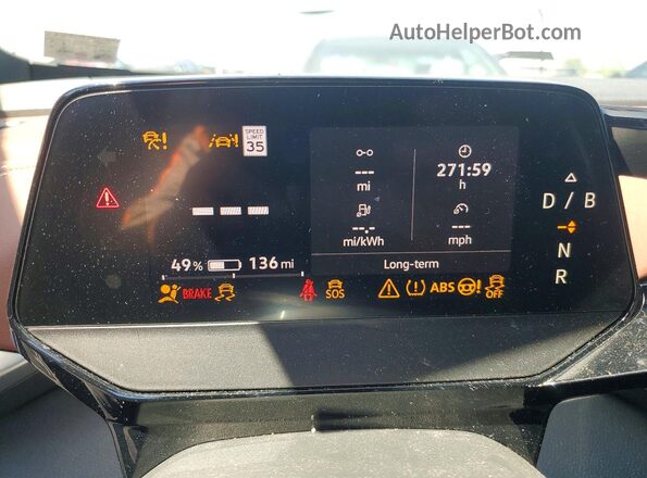 WVGKMPE29MP041252 2021 VOLKSWAGEN ID.4 Gray 
