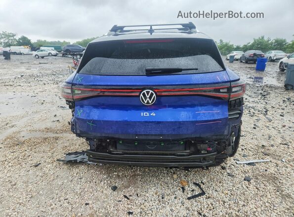 WVGKMPE29MP041929 2021 VOLKSWAGEN ID.4 Blue Հետևի տեսք