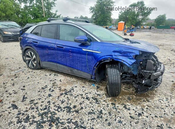 WVGKMPE29MP041929 2021 VOLKSWAGEN ID.4 Blue Առջևի աջ