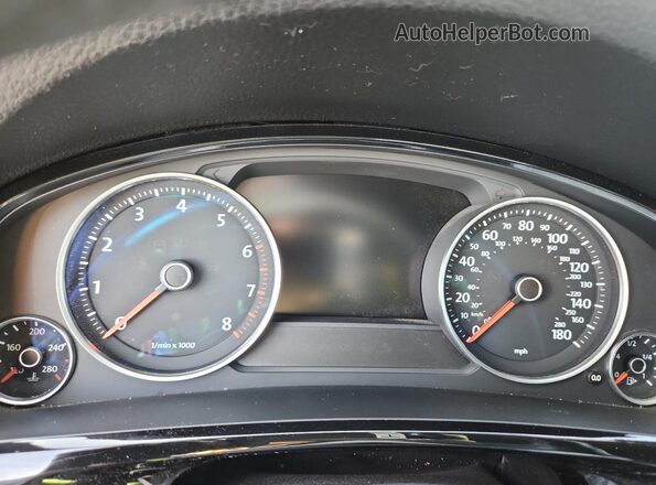 WVGRF7BP2HD001871 2017 VOLKSWAGEN TOUAREG Gray Instrument cluster view