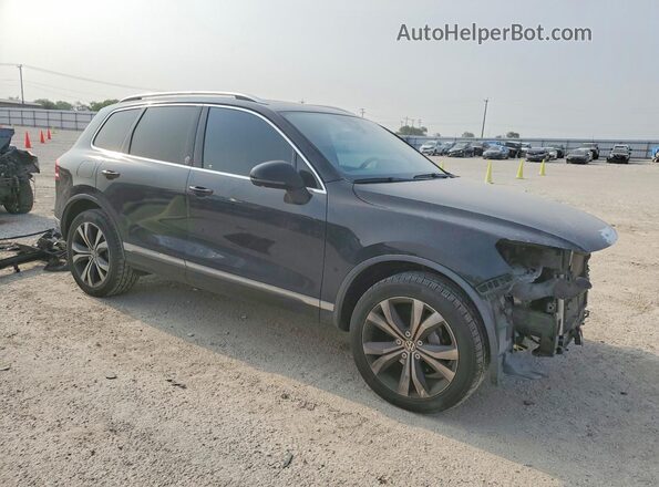 WVGRF7BP9HD001978 2017 VOLKSWAGEN TOUAREG Black Передня права чверть