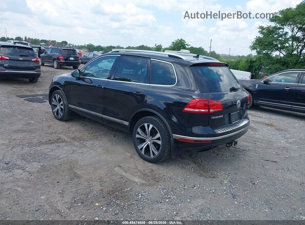 WVGRF7BPXHD000869 2017 VOLKSWAGEN TOUAREG Черный Задняя левая четверть