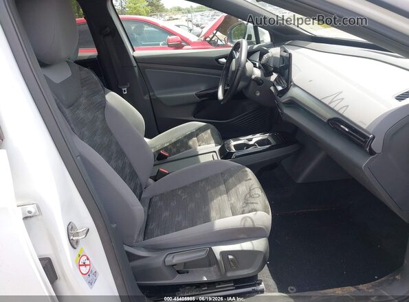 WVGRMPE20NP044492 2022 VOLKSWAGEN ID.4 White Вид салону спереду