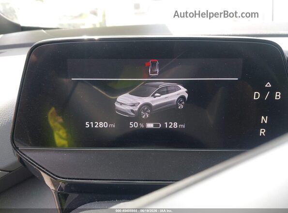 WVGRMPE20NP044492 2022 VOLKSWAGEN ID.4 White Вид задніх сидінь