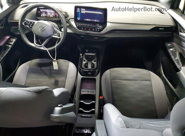 WVGRMPE24MP031906 2021 VOLKSWAGEN ID.4 Gray Widok deski rozdzielczej