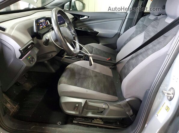 WVGRMPE24MP031906 2021 VOLKSWAGEN ID.4 Gray Widok wnętrza z przodu