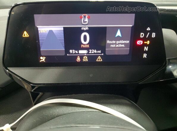 WVGRMPE27MP039806 2021 VOLKSWAGEN ID.4 Серый Вид щитка приборов