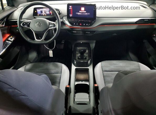 WVGRMPE27MP039806 2021 VOLKSWAGEN ID.4 Серый Вид панели приборов