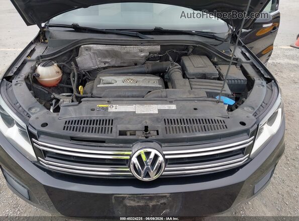 WVGRV7AX4HK003203 2017 VOLKSWAGEN TIGUAN Черный Вид сзади