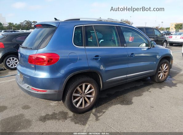 WVGRV7AX4HW502480 2017 VOLKSWAGEN TIGUAN Blue Tył prawy