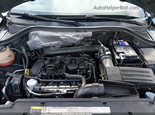WVGRV7AX4HW502480 2017 VOLKSWAGEN TIGUAN Blue Widok z tyłu