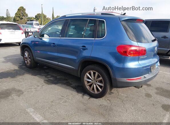 WVGRV7AX4HW502480 2017 VOLKSWAGEN TIGUAN Blue Tył lewy
