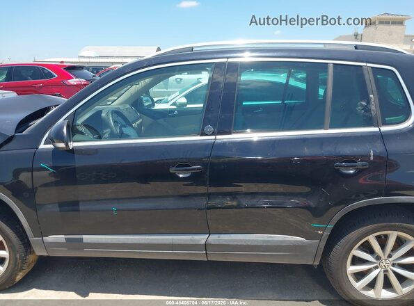 WVGRV7AX6HK011979 2017 VOLKSWAGEN TIGUAN Черный Панорамный вид салона 360°