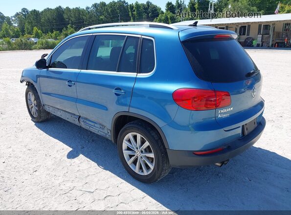 WVGRV7AX9HK017890 2017 VOLKSWAGEN TIGUAN Blue უკანა მარცხენა
