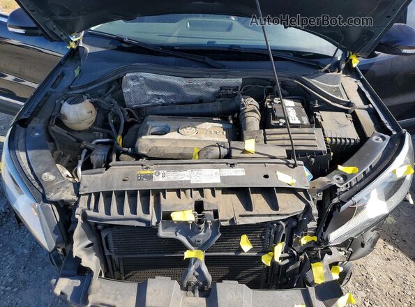 WVGRV7AX9HK019574 2017 VOLKSWAGEN TIGUAN Black Engine compartment view