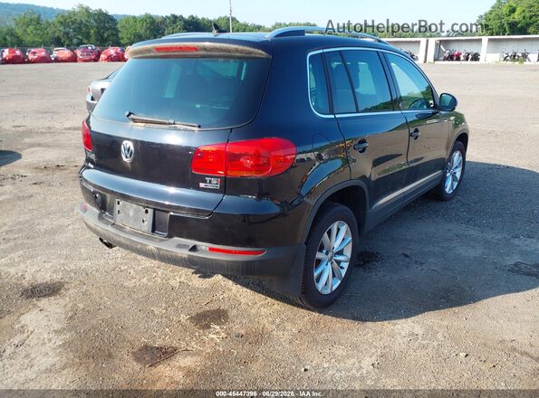 WVGSV7AX0HK003846 2017 VOLKSWAGEN TIGUAN Черный Задняя правая четверть