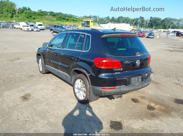WVGSV7AX0HK003846 2017 VOLKSWAGEN TIGUAN Черный Задняя левая четверть