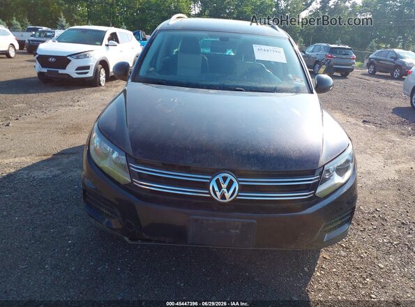 WVGSV7AX0HK003846 2017 VOLKSWAGEN TIGUAN Черный Вид щитка приборов