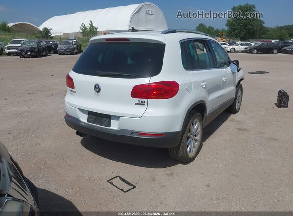 WVGSV7AX2HW502690 2017 VOLKSWAGEN TIGUAN White Задня права чверть