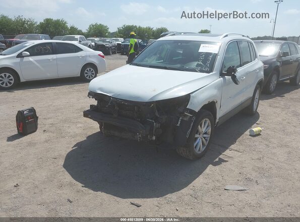 WVGSV7AX2HW502690 2017 VOLKSWAGEN TIGUAN White Передня ліва чверть