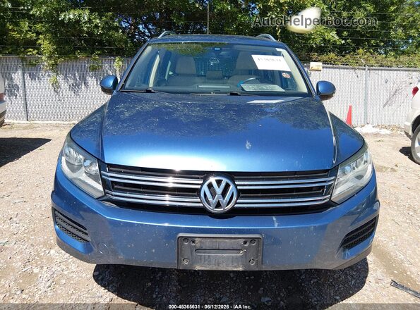 WVGSV7AX3HW512208 2017 VOLKSWAGEN TIGUAN Blue ხელსაწყოთა პანელის ხედი