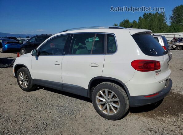 WVGSV7AX5HK014776 2017 VOLKSWAGEN TIGUAN White Հետևի ձախ