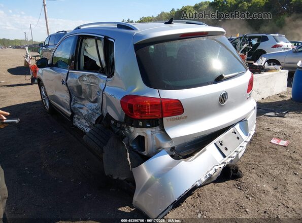 WVGSV7AX6HK003270 2017 VOLKSWAGEN TIGUAN Silver Задня ліва чверть