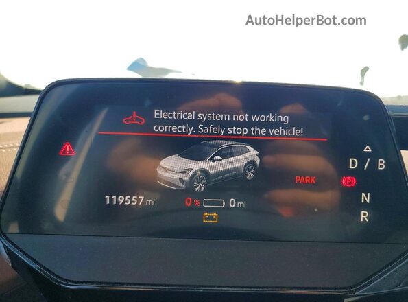 WVGTMPE20MP040088 2021 VOLKSWAGEN ID.4 Белый Вид щитка приборов