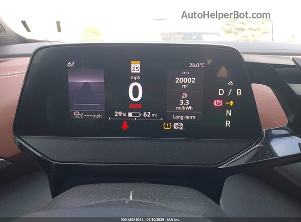 WVGTMPE21MP030038 2021 VOLKSWAGEN ID.4 Белый Вид задних сидений