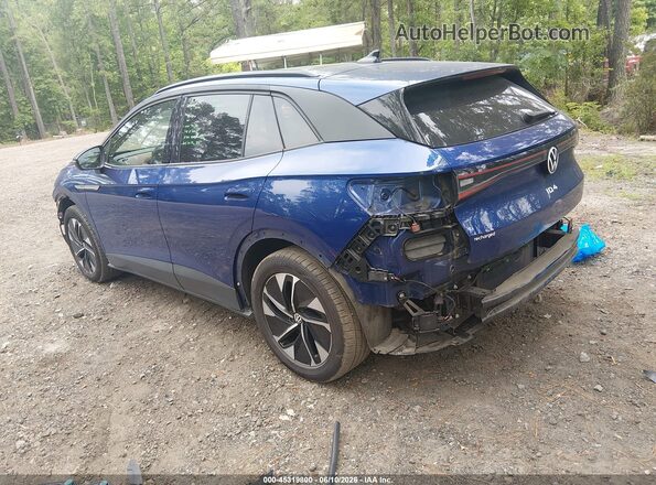 WVGTMPE24MP042233 2021 VOLKSWAGEN ID.4 Blue Հետևի ձախ
