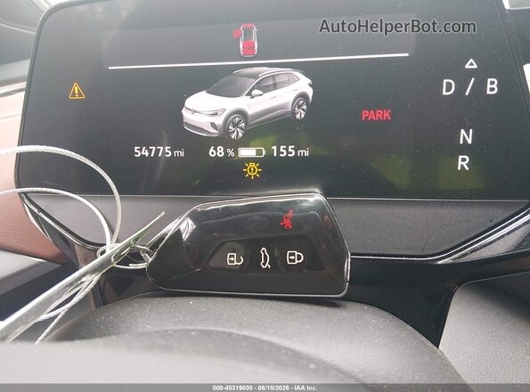 WVGTMPE24MP042233 2021 VOLKSWAGEN ID.4 Blue Առջևի վահանակի տեսք