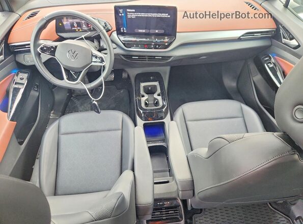 WVGTMPE24NP073516 2022 VOLKSWAGEN ID.4 Gray Widok deski rozdzielczej