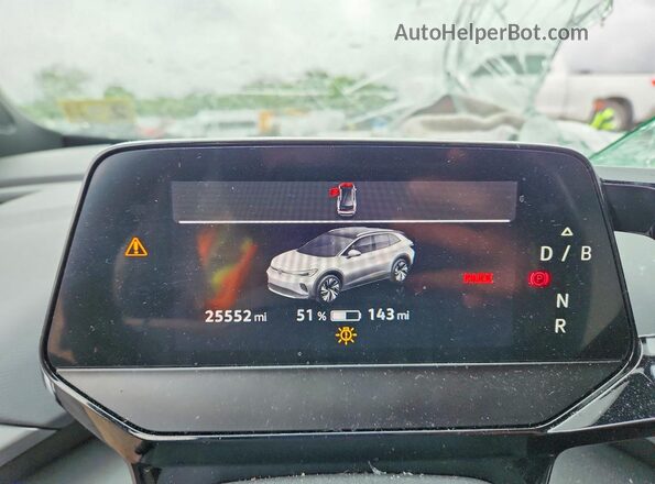 WVGTMPE2XNP074296 2022 VOLKSWAGEN ID.4 Gray Instrument cluster view