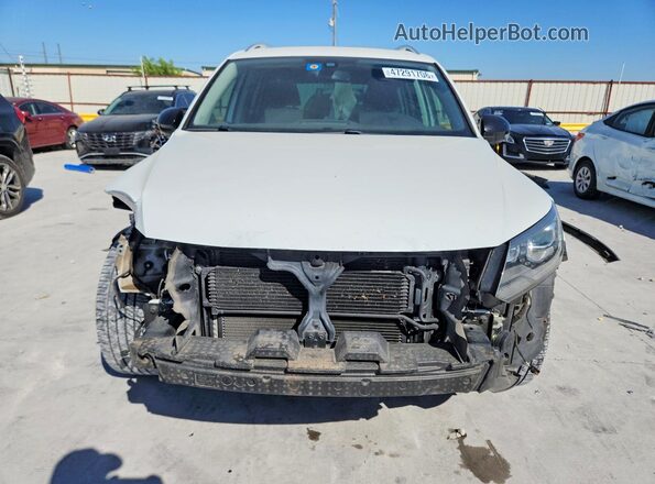 WVGTV7AX1HW505679 2017 VOLKSWAGEN TIGUAN White Front view