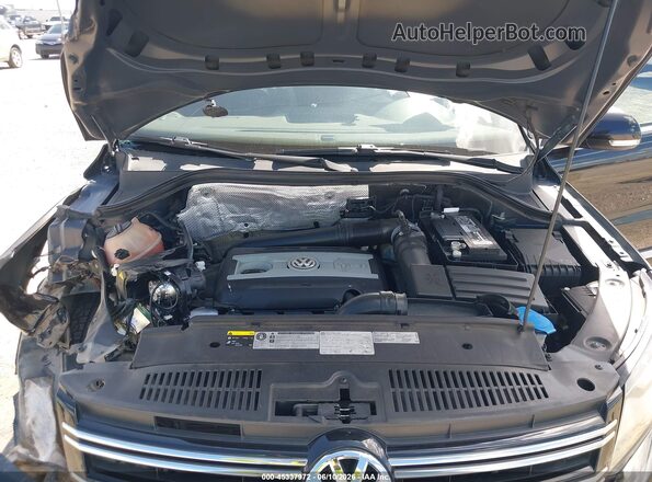 WVGTV7AX4HW507202 2017 VOLKSWAGEN TIGUAN Black უკანა ხედი