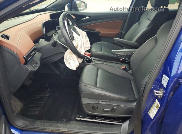 WVGUNPE22NP048521 2022 VOLKSWAGEN ID.4 Blue Սալոնի դիմացի տեսք