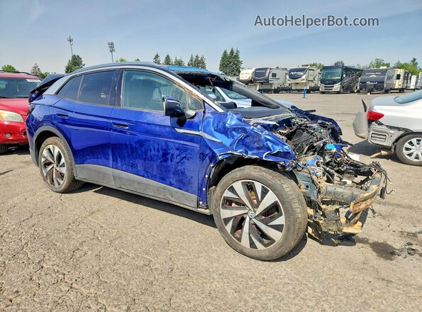 WVGUNPE24MP065867 2021 VOLKSWAGEN ID.4 Blue წინა მარჯვენა