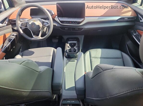 WVGUNPE24MP065867 2021 VOLKSWAGEN ID.4 Blue წინა პანელის ხედი