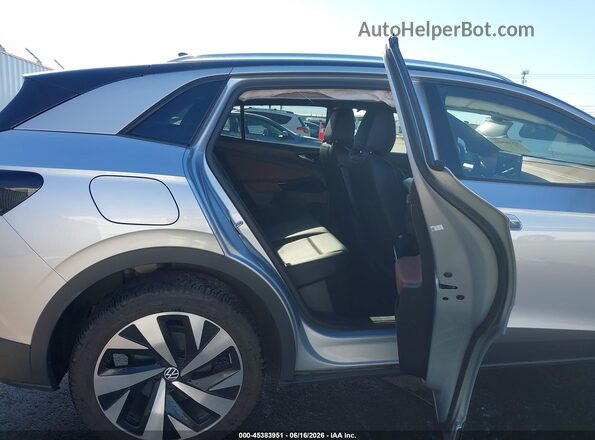 WVGUNPE27NP041368 2022 VOLKSWAGEN ID.4 Silver Vista de la etiqueta del VIN