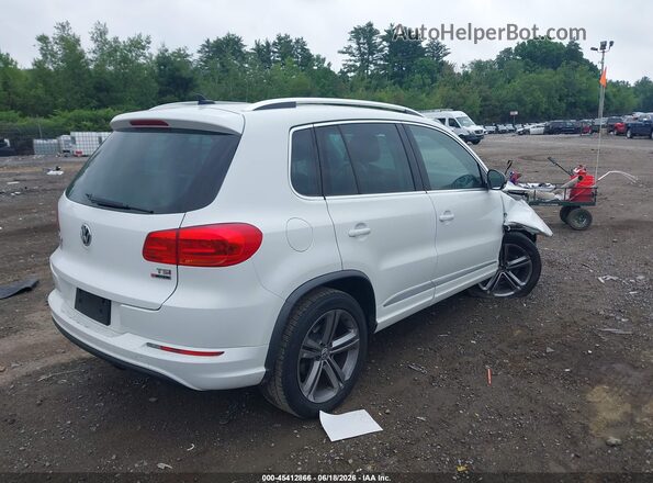 WVGUV7AX0HK031154 2017 VOLKSWAGEN TIGUAN Белый Задняя правая четверть
