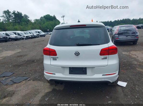 WVGUV7AX0HK031154 2017 VOLKSWAGEN TIGUAN Белый 
