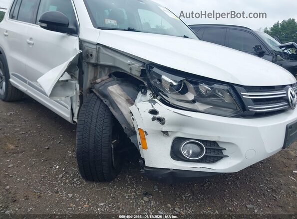 WVGUV7AX0HK031154 2017 VOLKSWAGEN TIGUAN Белый Вид спереди