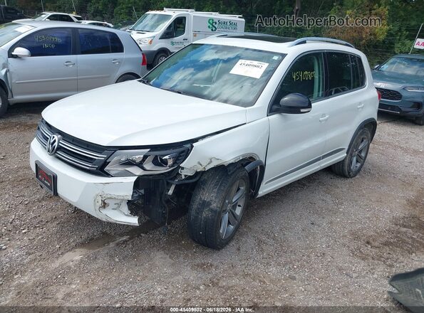WVGUV7AX0HW505774 2017 VOLKSWAGEN TIGUAN White Vista tres cuartos delantera izquierda