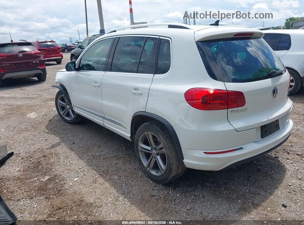 WVGUV7AX0HW505774 2017 VOLKSWAGEN TIGUAN White Trasero izquierdo
