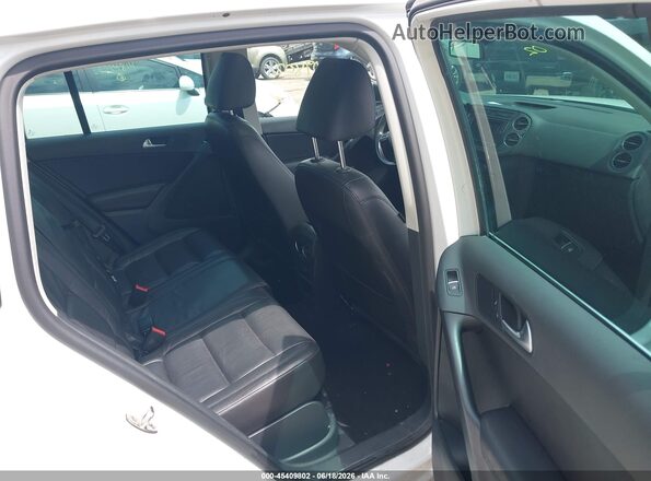 WVGUV7AX0HW505774 2017 VOLKSWAGEN TIGUAN White Vista de la etiqueta del VIN